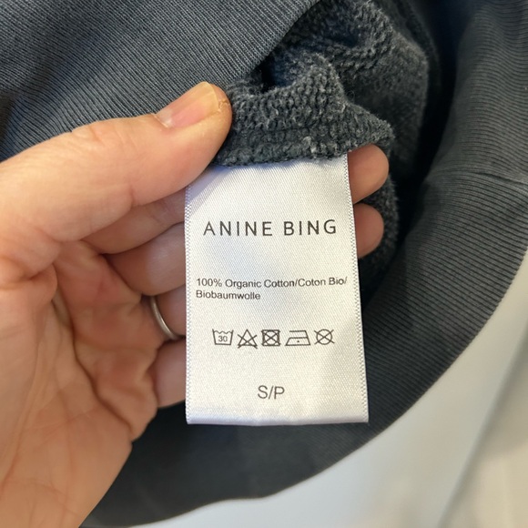 ANINE BING Ramona Los Angeles Sweatshirt Size S - Picture 6 of 13